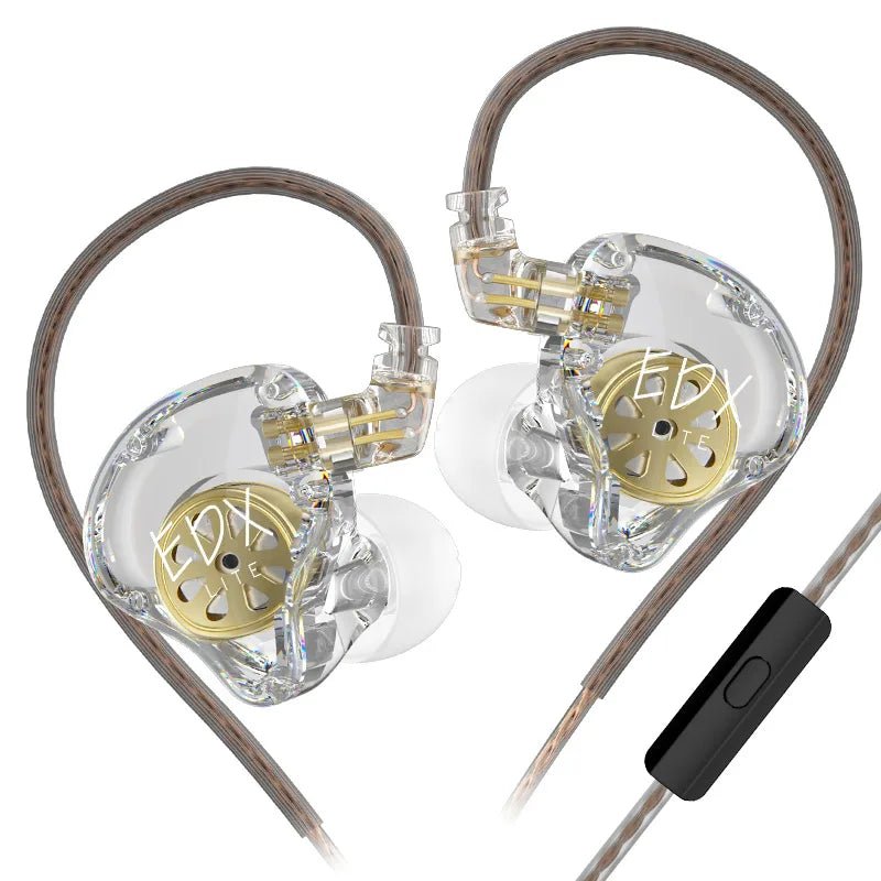 KZ EDX Lite Hi - Fi In - Ear Earphones – Bass Stereo Monitor Earbuds for Music, Gaming & Stage Performance - ZAMAR AUDIO SOLUTIONS
