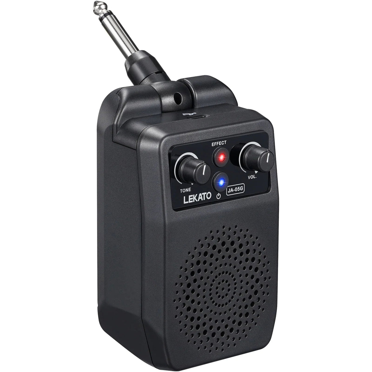 LEKATO Mini Electric Guitar Amp 5W – Portable Bluetooth Amplifier with Built-in Effects (Clean, Distortion, Overdrive, Reverb) - ZAMAR AUDIO SOLUTIONS