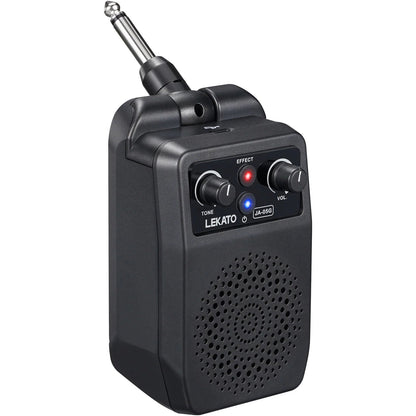 LEKATO Mini Electric Guitar Amp 5W – Portable Bluetooth Amplifier with Built-in Effects (Clean, Distortion, Overdrive, Reverb) - ZAMAR AUDIO SOLUTIONS