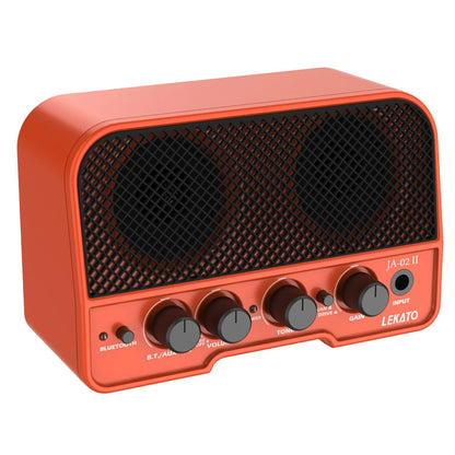 LEKATO Mini Guitar Amp 5W – Rechargeable Electric Guitar Amplifier with Clean & Overdrive Effects, Bluetooth, Portable - ZAMAR AUDIO SOLUTIONS
