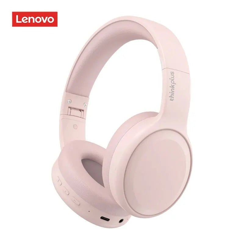 Lenovo TH30 Wireless Bluetooth Headphones – Foldable Gaming Headset with Mic, Bluetooth 5.3, and Waterproof Design for Sports and Music - ZAMAR AUDIO SOLUTIONS