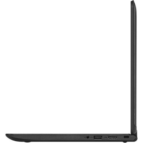 Lenovo ThinkPad 11e Kenya right side profile closed showing USB-A and HDMI ports on reinforced chassis