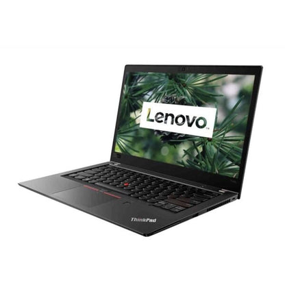 ThinkPad X280 notebook Kenya — three-quarter front view showing keyboard, trackpad, and Lenovo logo on screen