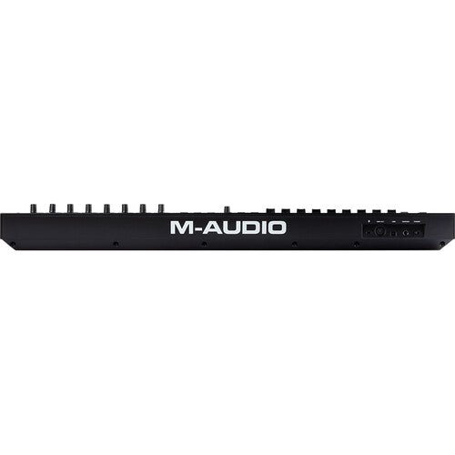 M-Audio Oxygen Pro 49 Kenya rear panel showing USB port and connectivity on black chassis