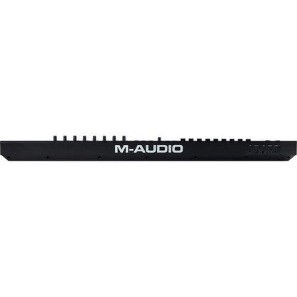 M-Audio Oxygen Pro 61 Kenya — rear panel view showing M-Audio branding, USB and MIDI ports
