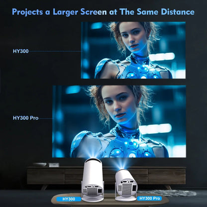 Magcubic HY300 Pro 4K Android 11 Projector – Dual Wifi6, 260ANSI, 1080P Home Cinema Projector with Bluetooth 5.0 and Auto Keystone Correction - ZAMAR AUDIO SOLUTIONS
