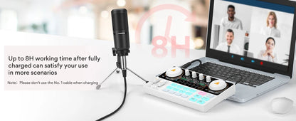 Maono AM200 - S1 Sound Card & Microphone Set – MaonoCaster Audio Interface with Condenser Mic for Live Streaming, Recording, PC & Phone - ZAMAR AUDIO SOLUTIONS