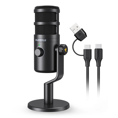 MAONO PD100U Dynamic USB Microphone – Type - C Connector for Phone, Computer, Metal Mic for Recording, Streaming, and Gaming - ZAMAR AUDIO SOLUTIONS