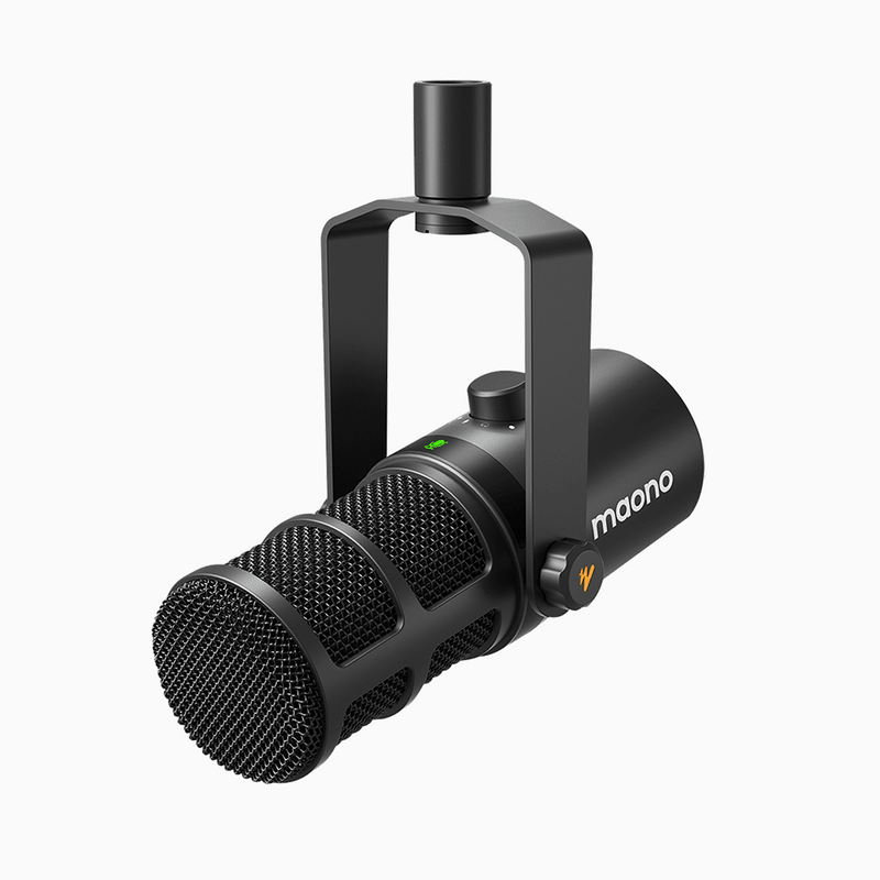 MAONO PD400X dynamic USB XLR podcast microphone front view, available in Kenya