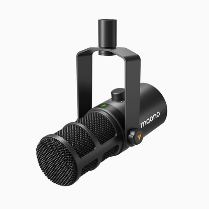MAONO PD400X dynamic USB XLR podcast microphone front view, available in Kenya