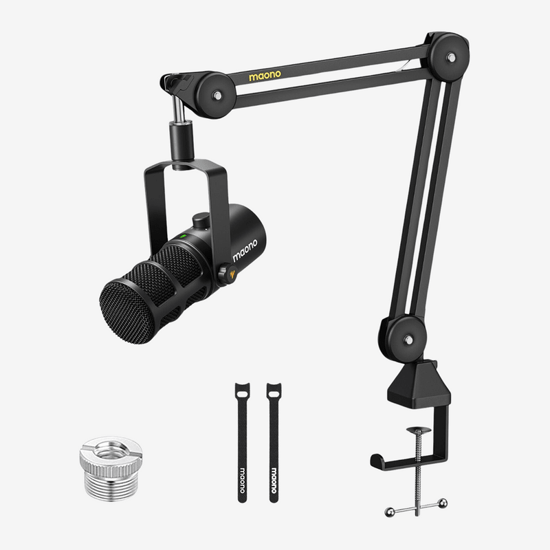 MAONO PD400X all-metal body build quality close-up, sold by Zamar Audio Solutions Kenya