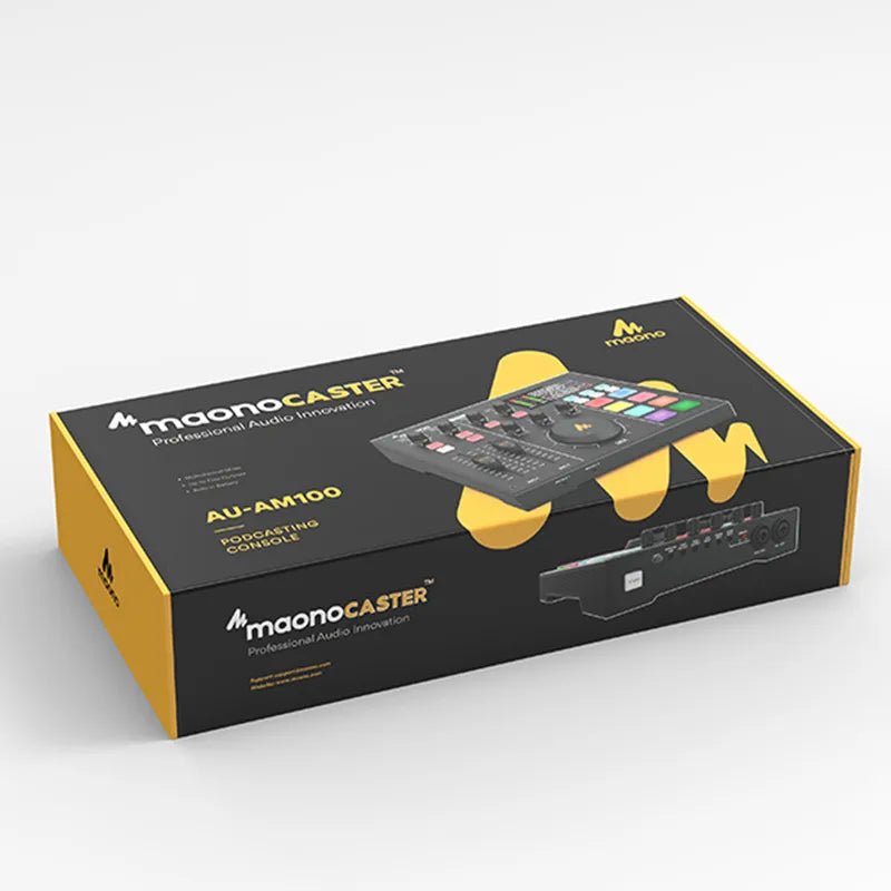 MAONOCASTER All - In - One Audio Interface – Professional Studio Sound Card Mixer for Podcasting, Streaming, YouTube, and DJ - ZAMAR AUDIO SOLUTIONS