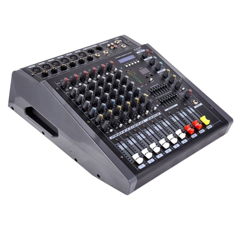 Max PMX 808DU powered mixer front view, 8-channel Bluetooth live sound unit available in Kenya