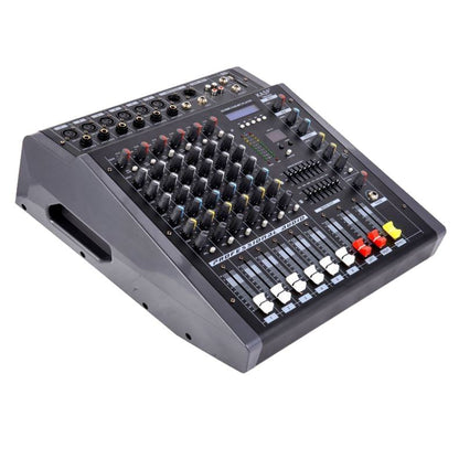 Max PMX 808DU powered mixer front view, 8-channel Bluetooth live sound unit available in Kenya
