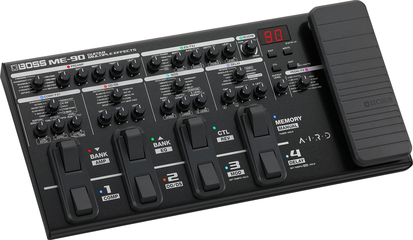 BOSS ME‑90 — Guitar Multi‑Effects Pedal with AIRD Amp Models & USB Recording, Nairobi Delivery