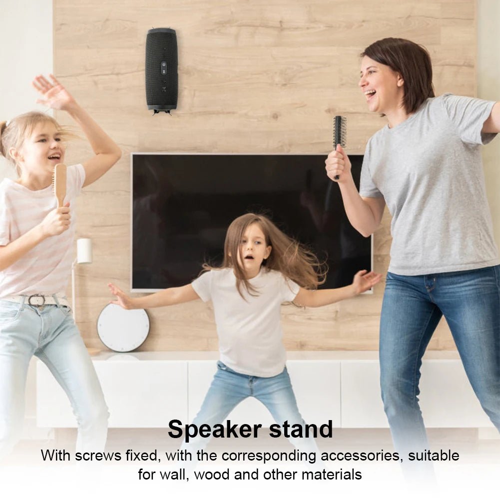 Metal Wall Speaker Bracket for JBL Charge 5 & 6/Flip 6 BT Speaker – Smart Speaker Holder Base, Wall Mount Stand - ZAMAR AUDIO SOLUTIONS