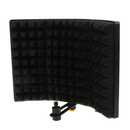 Microphone Isolation Shield – Studio Recording Shield, Broadcast Noise Reduction Equipment, Acoustic Soundproofing Wedges (3 Panels) - ZAMAR AUDIO SOLUTIONS