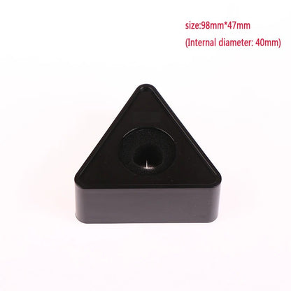 Microphone Logo Flag Station Cube – Square Shaped Interview Mic Station, ABS Prop Stand for News Reporting, KTV, and Interviews - ZAMAR AUDIO SOLUTIONS