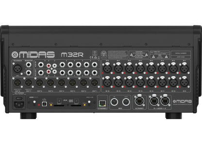 Midas M32R — 40‑Input Digital Mixer with Midas PRO Preamps - ZAMAR AUDIO SOLUTIONS
