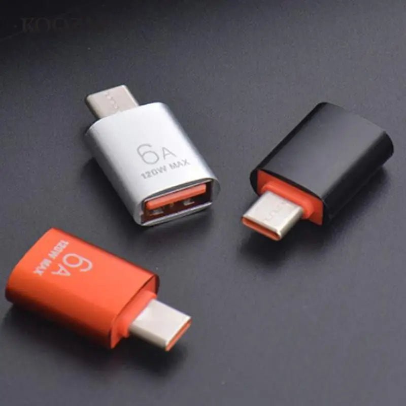 Multicolor USB 3.0 To Type C Adapter – OTG USB - C to USB - A, Micro USB Type - C Female Connector for Adapters - ZAMAR AUDIO SOLUTIONS