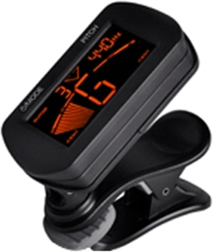 Musedo T-27 clip tuner Kenya — front view showing LCD display and clip mechanism