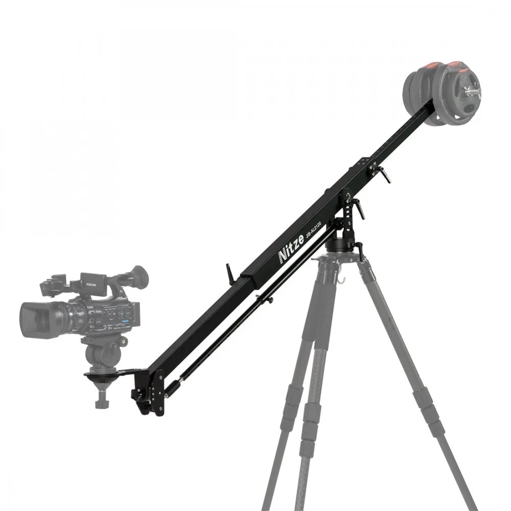Nitze JIB - AL2120 MINI Jib Crane Arm – 100mm Bowl, 20KG Load, Professional Camera Micro Jib Arm for Micro Single DSLR Video - ZAMAR AUDIO SOLUTIONS