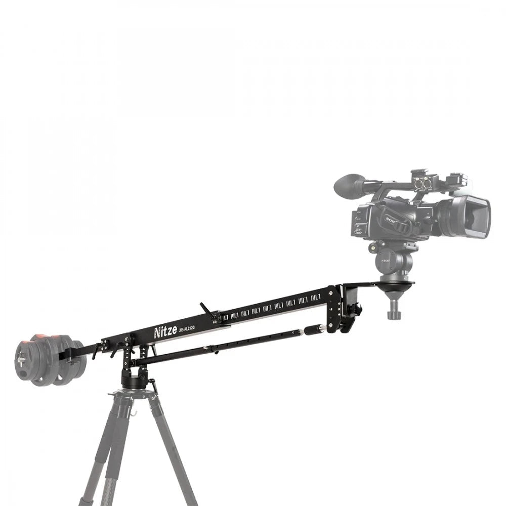 Nitze JIB-AL2120 MINI Jib Crane Arm – 100mm Bowl, 20KG Load, Professional Camera Micro Jib Arm for Micro Single DSLR Video - ZAMAR AUDIO SOLUTIONS