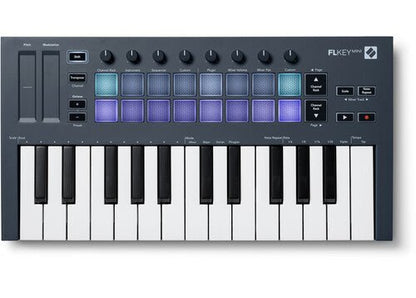 Novation FLkey Mini 25 MIDI Keyboard Controller for FL Studio - ZAMAR AUDIO SOLUTIONS