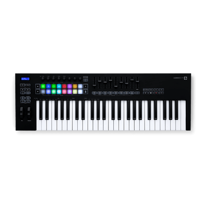 Novation Launchkey 49 MK3 MIDI controller keyboard front view, available in Kenya at Zamar Audio Solutions