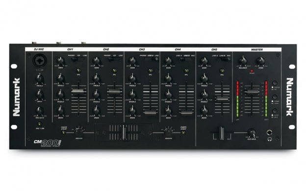 Numark CM200 Professional 5‑Channel DJ Mixer with Balanced Outputs & Rackmount Design - ZAMAR AUDIO SOLUTIONS