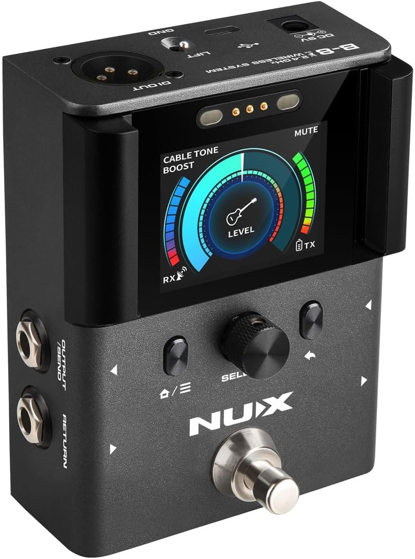NUX B‑8 — 2.4GHz Wireless Guitar System with Pedalboard Receiver, Tuner & Boost, Nairobi Delivery - ZAMAR AUDIO SOLUTIONS