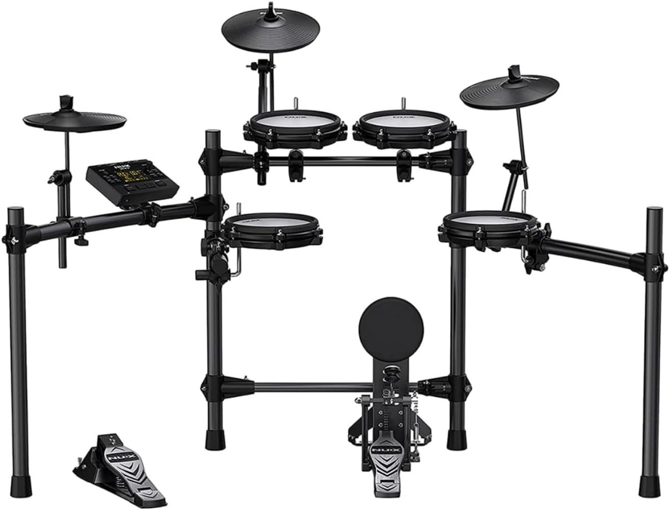 NUX DM‑210 — 8‑Piece Electronic Drum Kit with Mesh Heads & Bluetooth, Nairobi Delivery - ZAMAR AUDIO SOLUTIONS