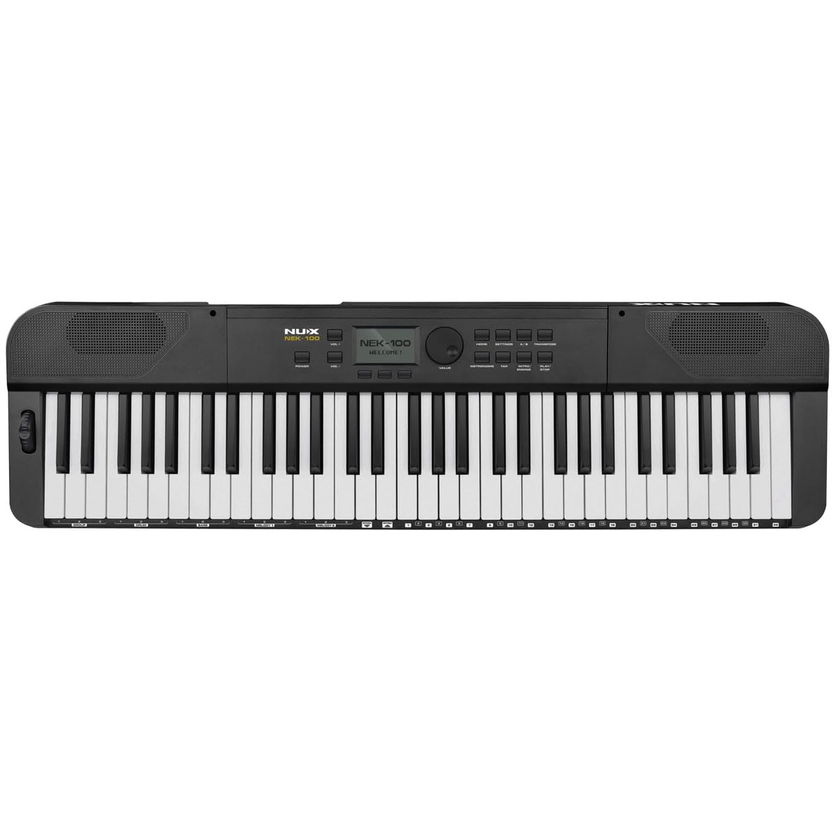 NUX NEK‑100 — 61‑Key Portable Digital Keyboard with Rechargeable Battery & Bluetooth, Nairobi Delivery - ZAMAR AUDIO SOLUTIONS