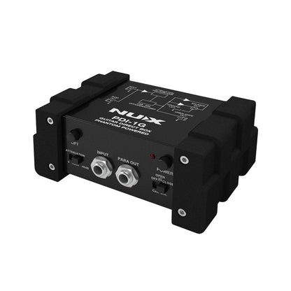 NUX PDI-1G guitar DI box Kenya — XLR output and ground lift switch