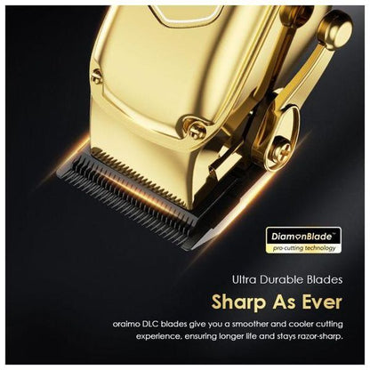 Oraimo SmartClipper 2 Gold OPC‑CL30G — Professional Cordless Hair Clipper, Graphene Blade, 4‑Hour Runtime, Nairobi Delivery