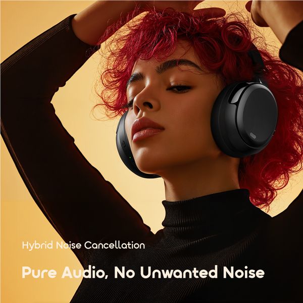 Oraimo BoomPop N — Wireless Hybrid Noise Cancelling Over‑Ear Headphones with Deep Bass & Long Battery, Nairobi Delivery