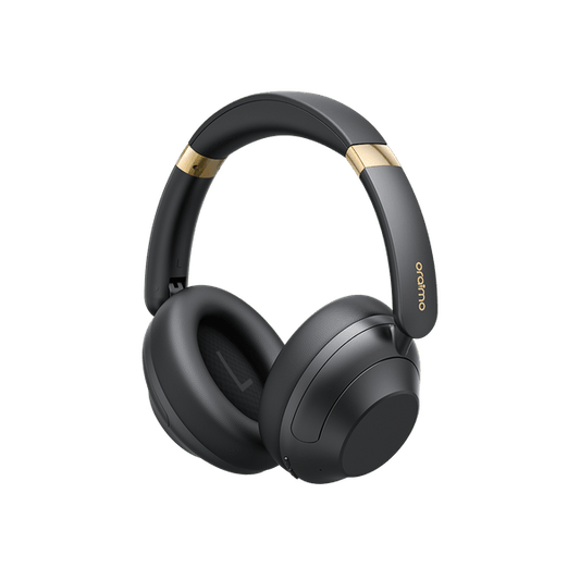 Oraimo BoomPop Pro ANC headphones in black, over-ear wireless design with cushioned ear cups — Kenya