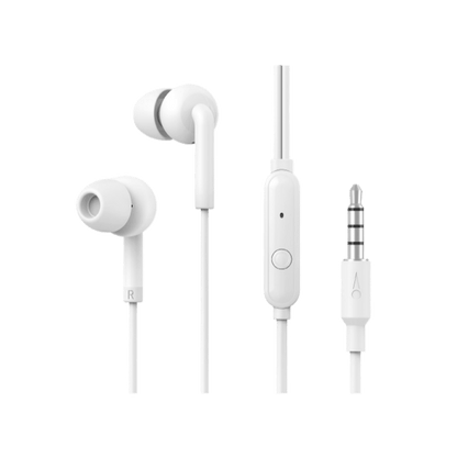 Oraimo Halo 2S wired earphones OEP-E21P black with in-line mic and 1.2m cable, available in Kenya