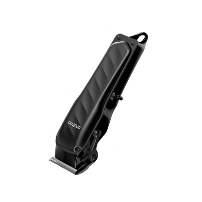 Oraimo EasyCut CL230 hair clipper front view showing zero-gap lever and stainless steel blade, Kenya