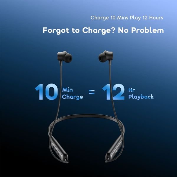 Oraimo Necklace 5 — Wireless Neckband Earphones with ENC Calls & Long Battery, Nairobi Delivery - ZAMAR AUDIO SOLUTIONS