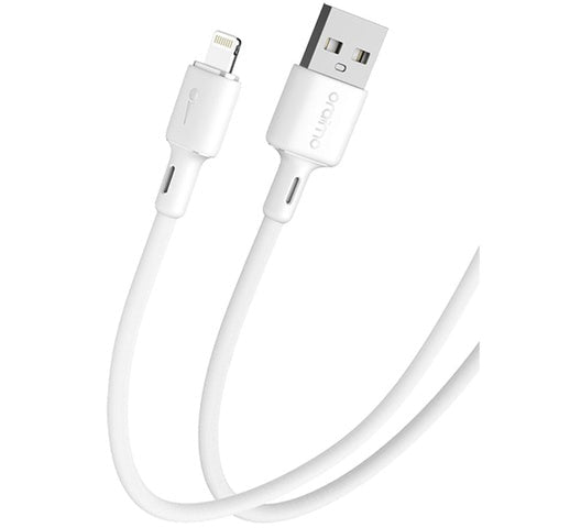 Oraimo OCD-L53 Lightning cable reinforced joint and copper core close-up detail