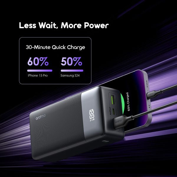 Oraimo OPB‑7270Q PowerNova QF1 — 27,000mAh 22.5W Fast Charging Power Bank, Nairobi Delivery