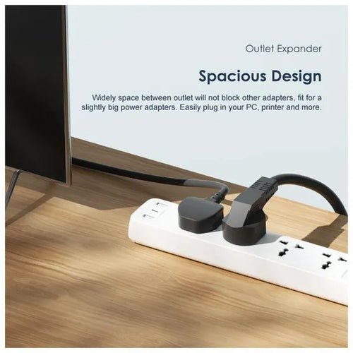 Oraimo PowerHub 2 OWS-U351 powering multiple devices on a desk setup in Kenya