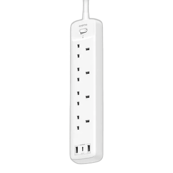 Oraimo PowerHub 2 OWS-U351 7-in-1 power extension with 4 AC outlets and USB ports, Kenya