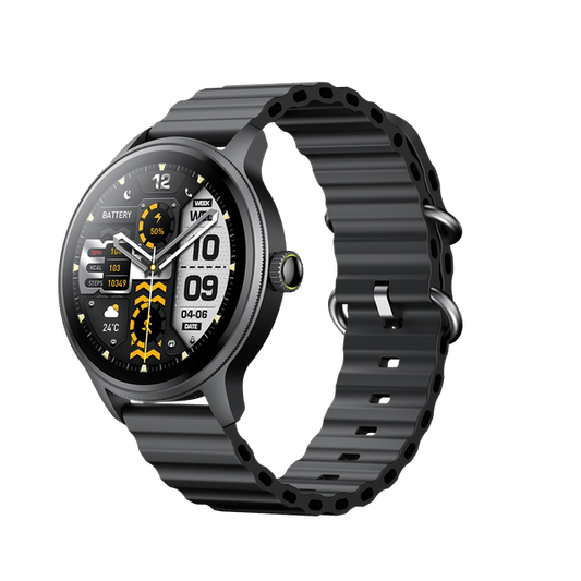 Oraimo Watch 5R Pro 1.43" AMOLED IP68 smartwatch front view — Kenya