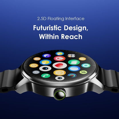 Oraimo Watch 5R Pro smartwatch health tracking display with heart rate and SpO2 — Kenya