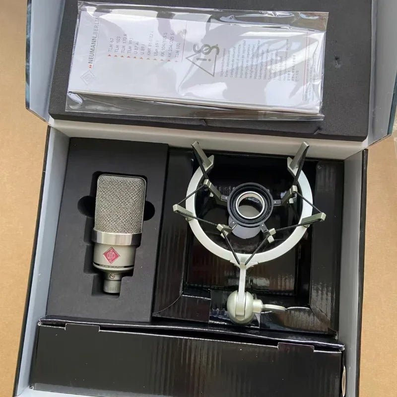 Original Brand TLM102 Professional Condenser Microphone Recording Live Singing Microphone Karaoke TLM 102 Mic - ZAMAR AUDIO SOLUTIONS