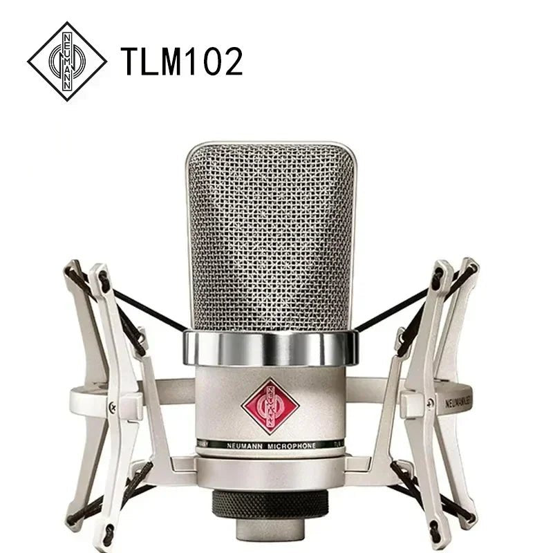 Original Brand TLM102 Professional Condenser Microphone Recording Live Singing Microphone Karaoke TLM 102 Mic - ZAMAR AUDIO SOLUTIONS