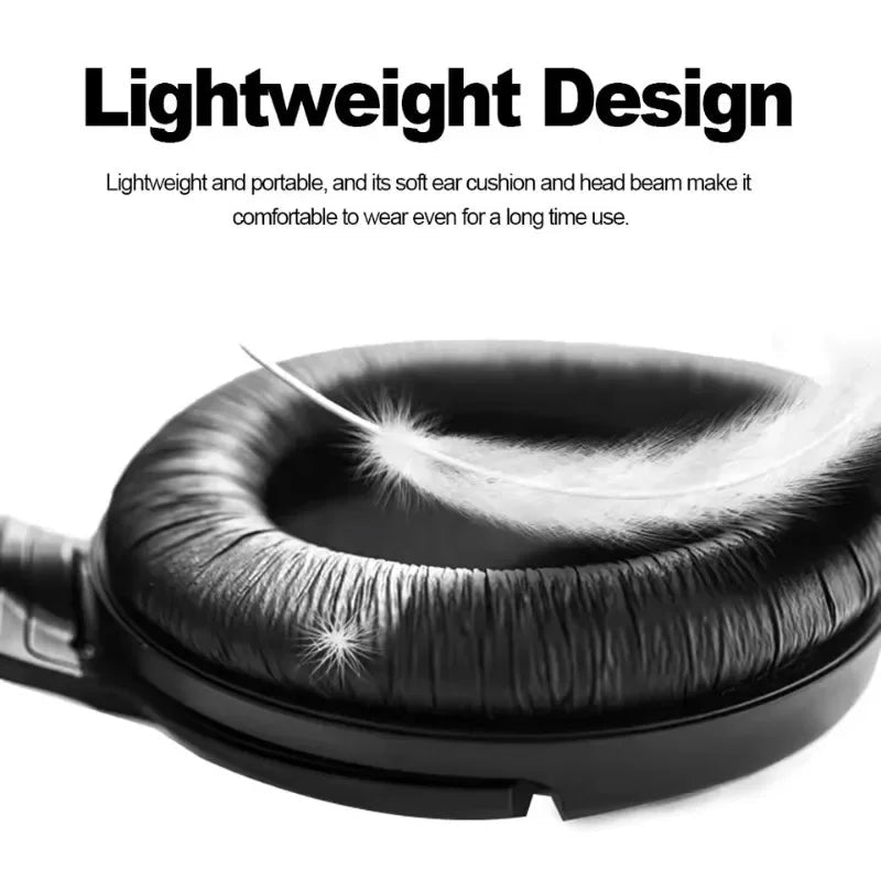 Sennheiser HD 206 headphones Kenya – close-up of leatherette ear cushion highlighting lightweight and soft padding design`