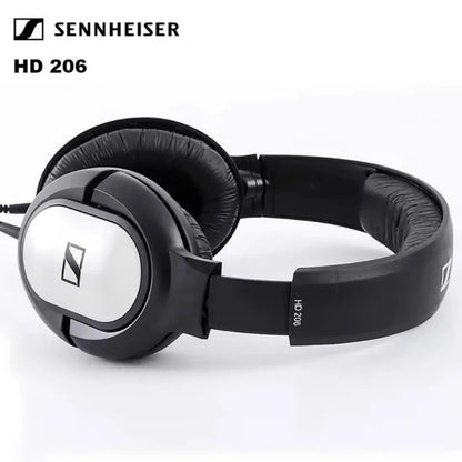 Sennheiser HD 206 headphones Kenya – angled side view with Sennheiser branding and HD 206 model label on headband`